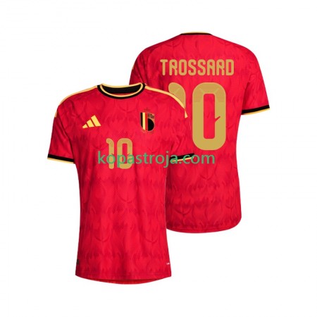 Billiga Fotbollströjor Belgien Leandro Trossard 10 Hemma tröja WM 2026 Kortärmad